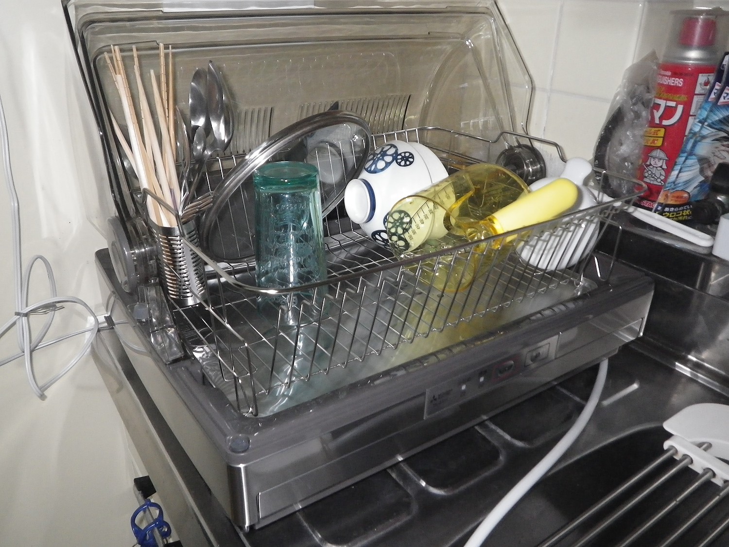 66％以上節約 三菱 食器乾燥器 ステンレスグレー MITSUBISHI キッチン