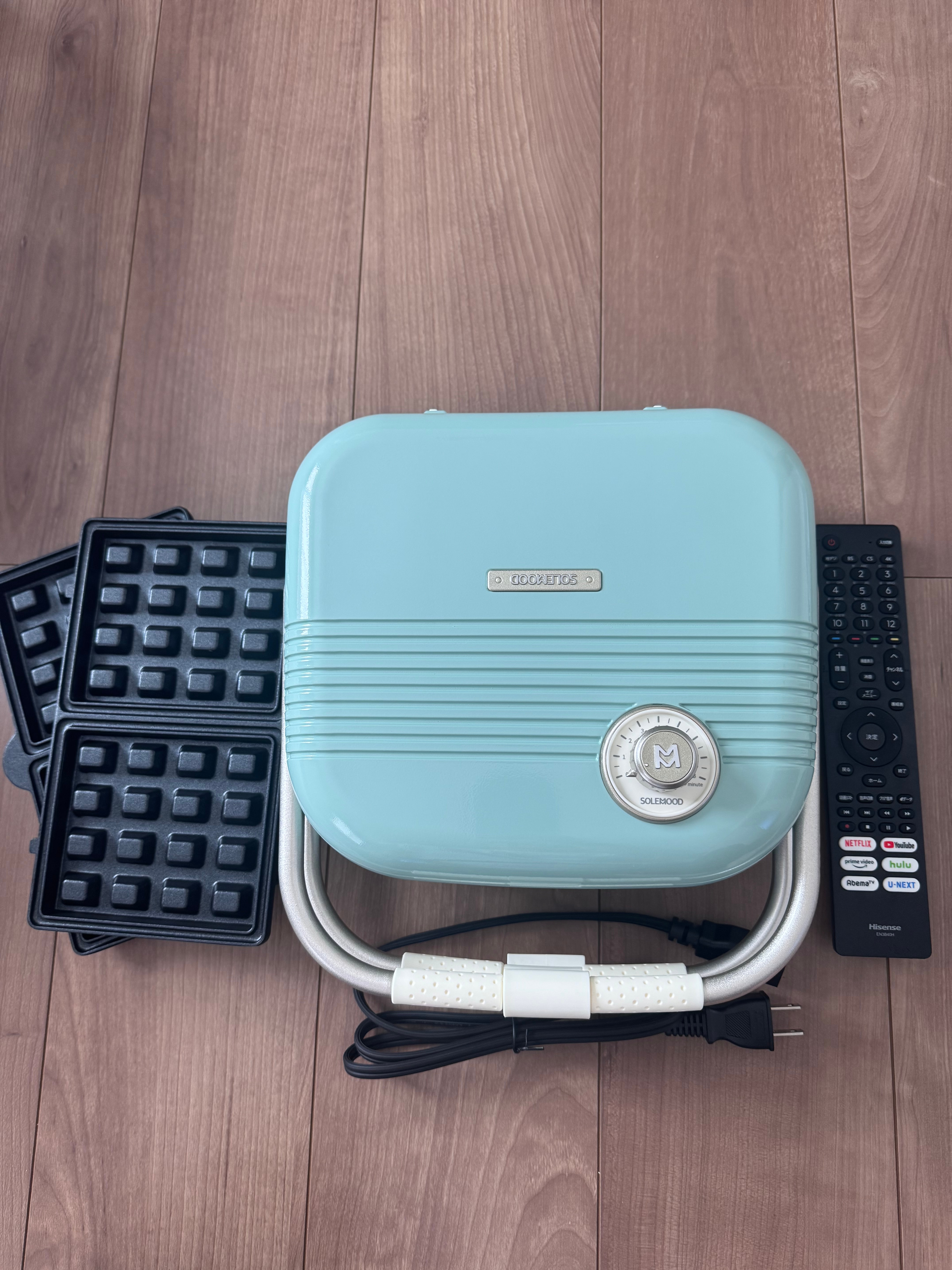 ホットサンドメーカー ワッフルメーカー SOLEMOOD レビュー画像7