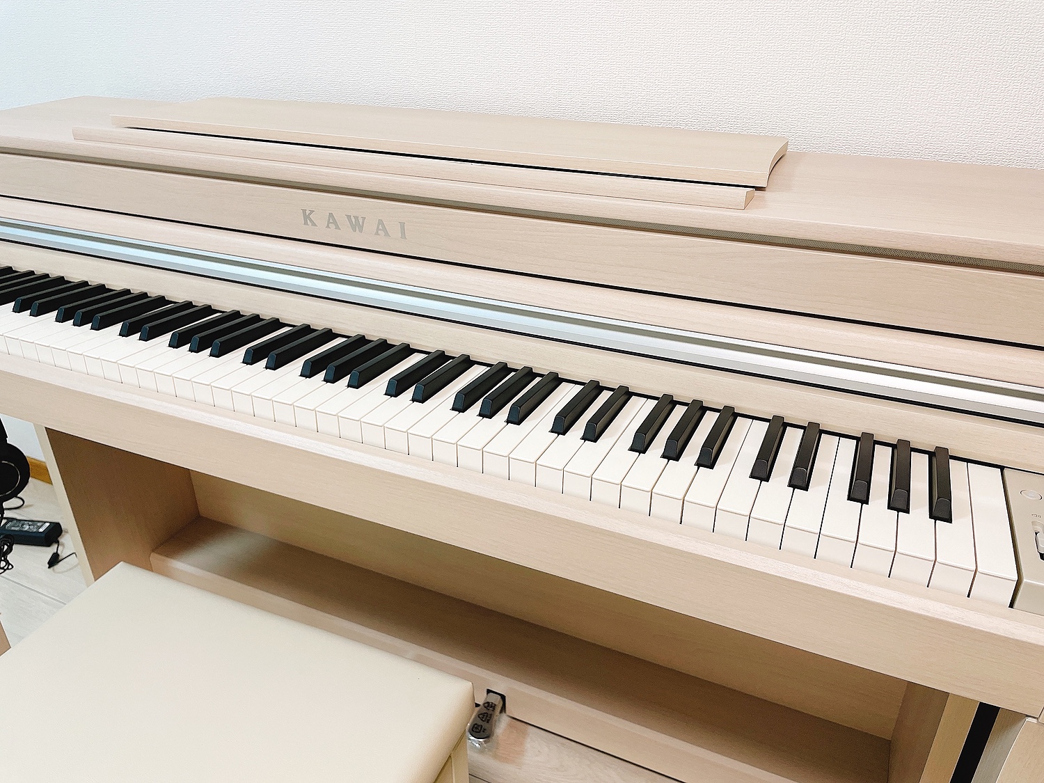 KAWAI 電子ピアノ CA15 木製鍵盤象牙調仕上げ 2013年購入 - 鍵盤楽器 