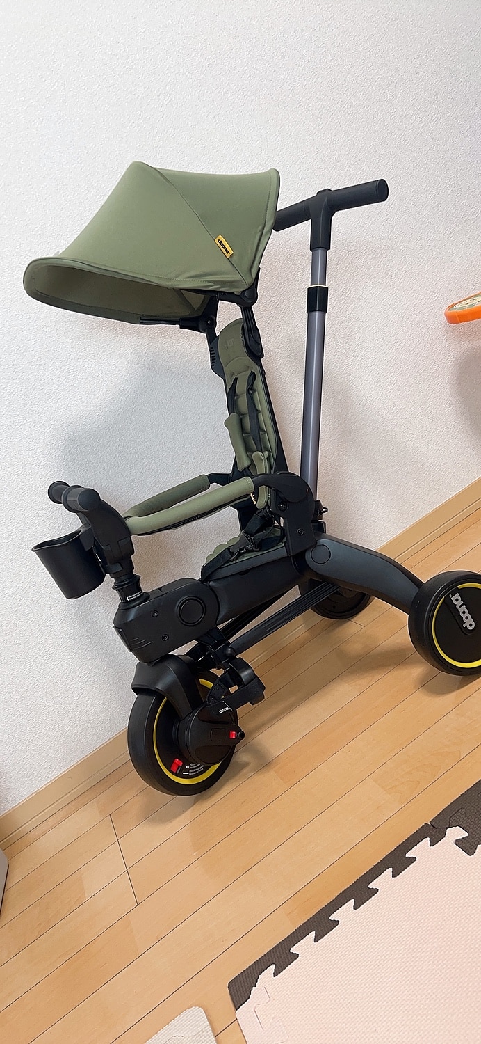 楽天市場】リキトライク 手押し棒つき 折りたたみ三輪車 10ヶ月〜3歳