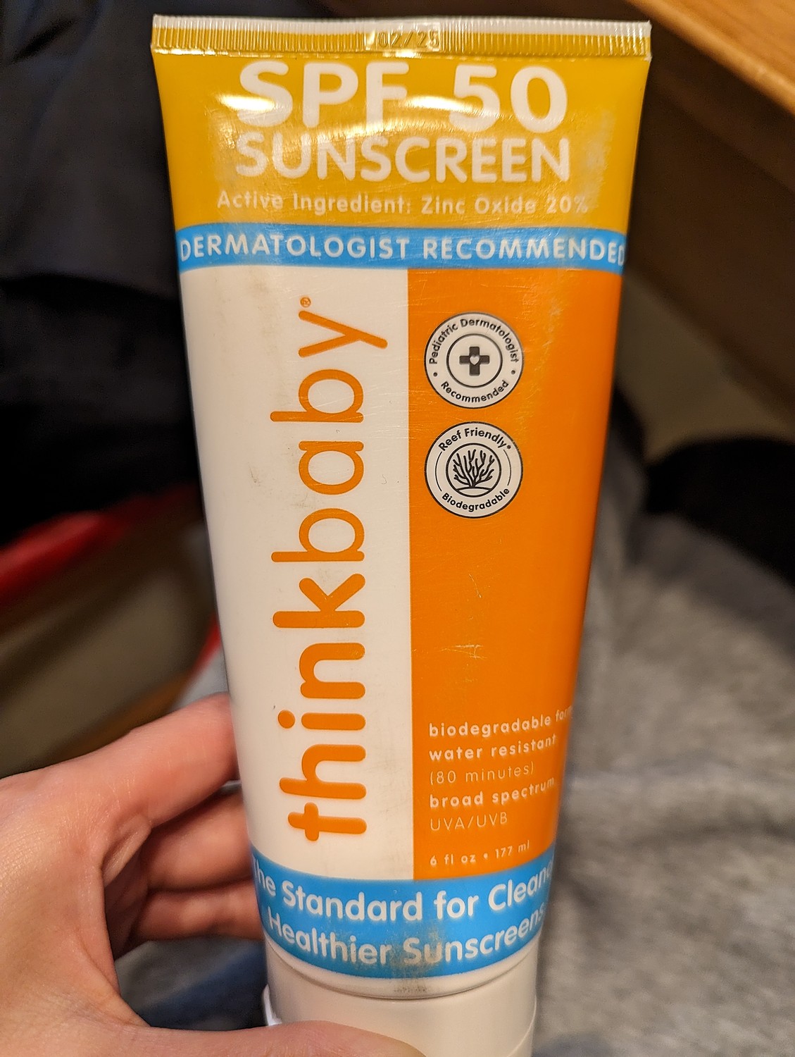 thinkbaby 日焼け止め ナチュラル SPF50 - 日焼け止め