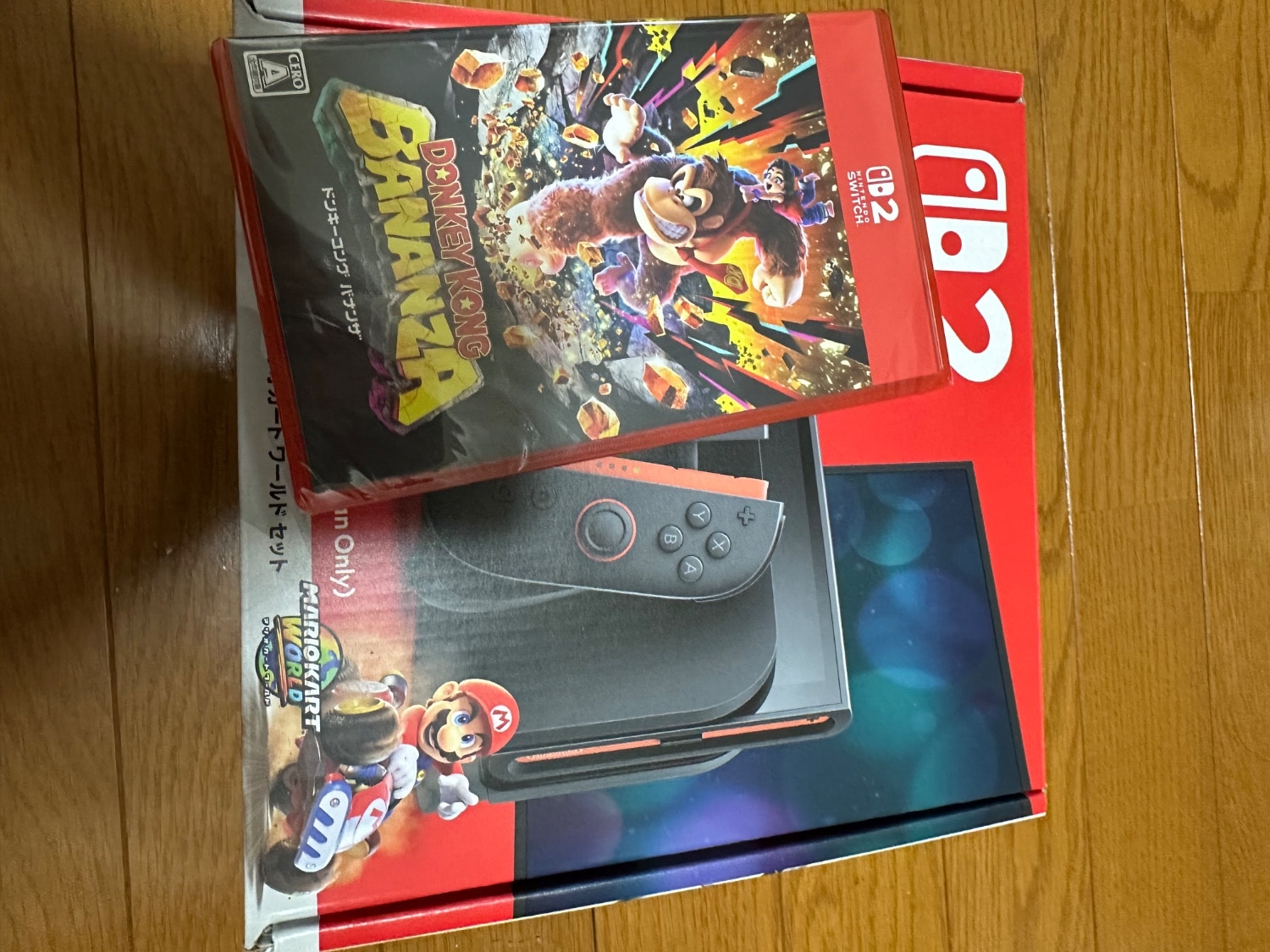 Nintendo Switch - 【新品】Switch2マリオカートワールドセット+ドンキーコングバナンザセット BEE-S-KB6PA】Nintendo Switch 2 (日本語・国内専用) マリオ