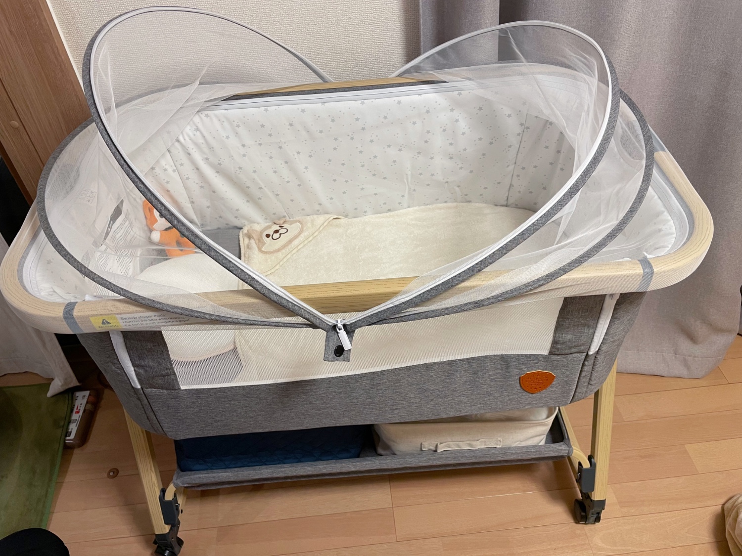 楽天市場】【2000円クーポンあり！】Nijakise ベビーベッド