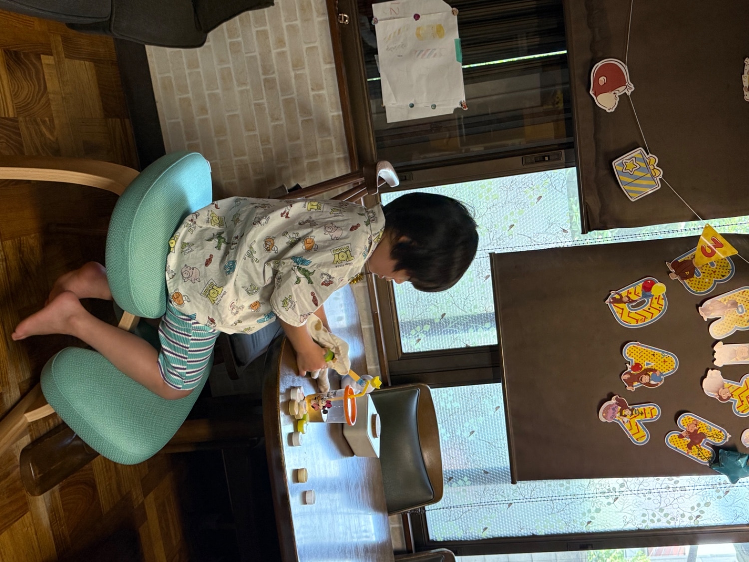 バランスチェア バランス イージー 学習椅子 木製 バランスラボ | 学習チェア イス 椅子 いす 学習イス チェア チ バランスチェア バランスイージー 学習椅子 レビュー画像5