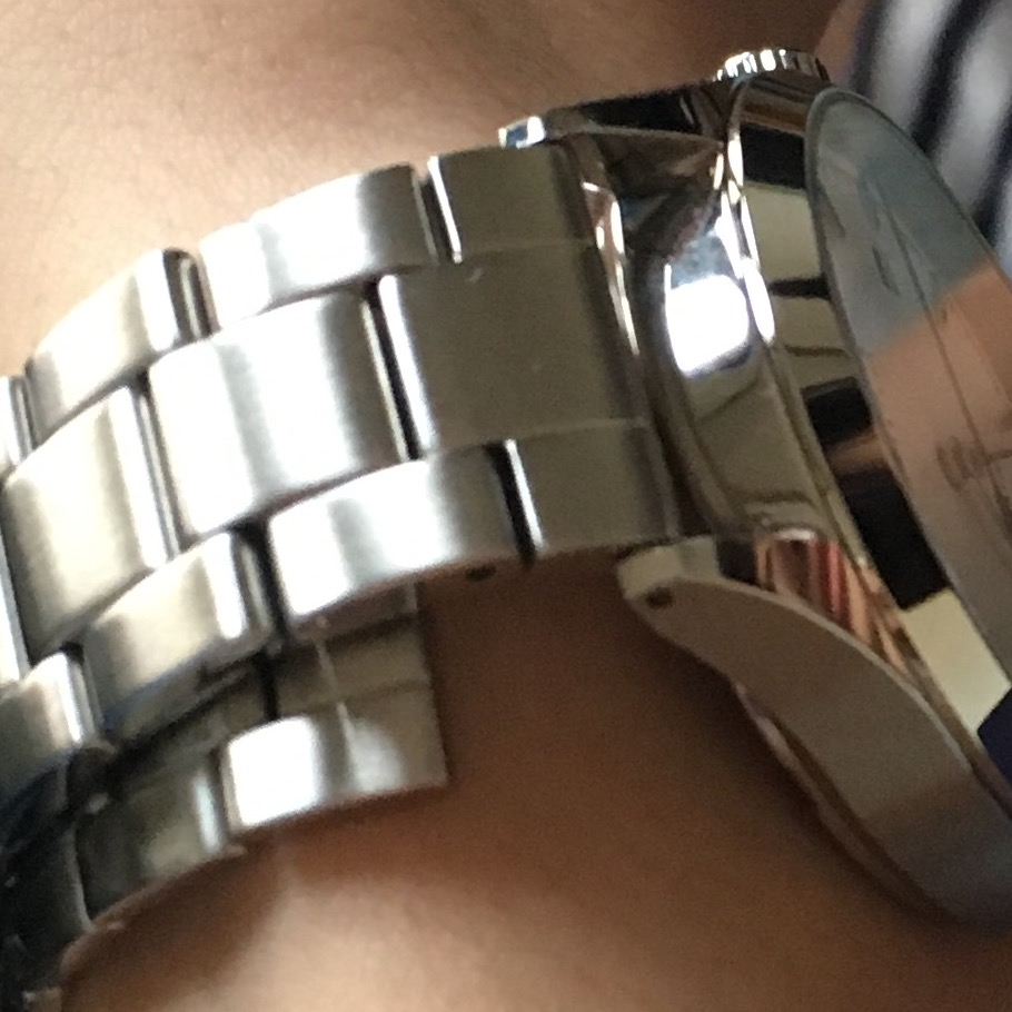 楽天市場 Knot ノット ステンレスリンクストラップ 時計ベルト 18mmシルバーベルトのみ購入はメール便のため代引き 着日指定 包装は不可スペアベルト ご自分でサイズ調整可能なスライド式バックル メタルベルト リンクベルト 日本製 母の日 Maker S Watch Knot