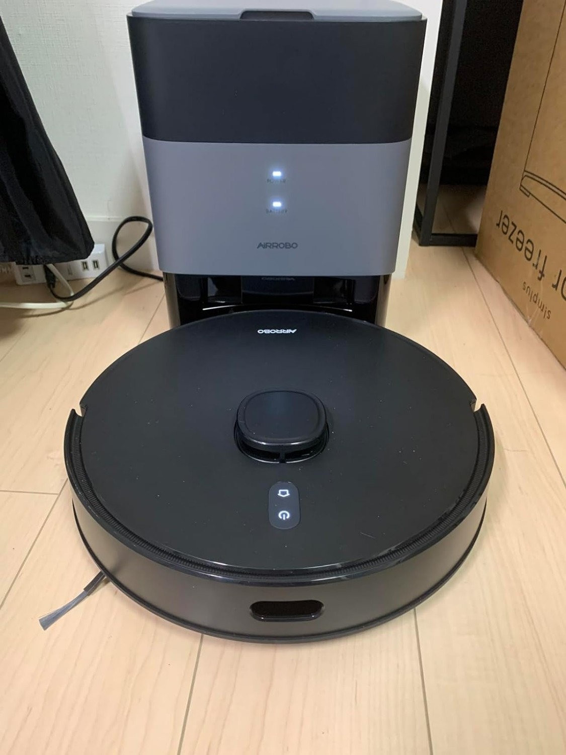 ロボット掃除機 水拭き マッピング AIRROBO T20+ 自動ゴミ収集 60日ゴミ捨て不要 高精度レーダー 強力吸引 ロボット掃除機 AIRROBO T20+ レビュー画像9