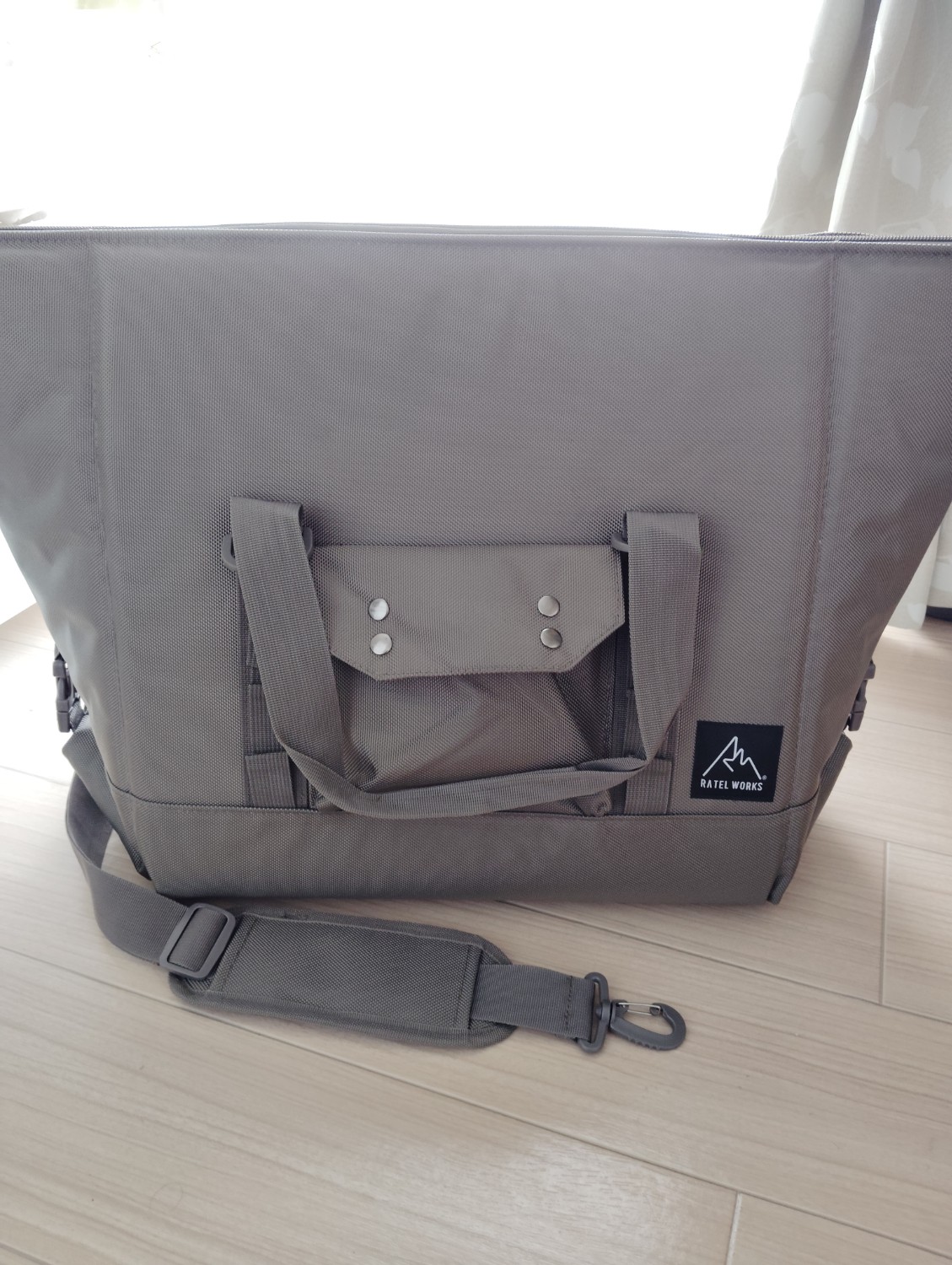 RATEL WORKS - RATEL WORKS  オーロラソフトクーラーM　グレー　24L 楽天市場】AURORA SOFT COOLER GRAY M オーロラソフトクーラーM