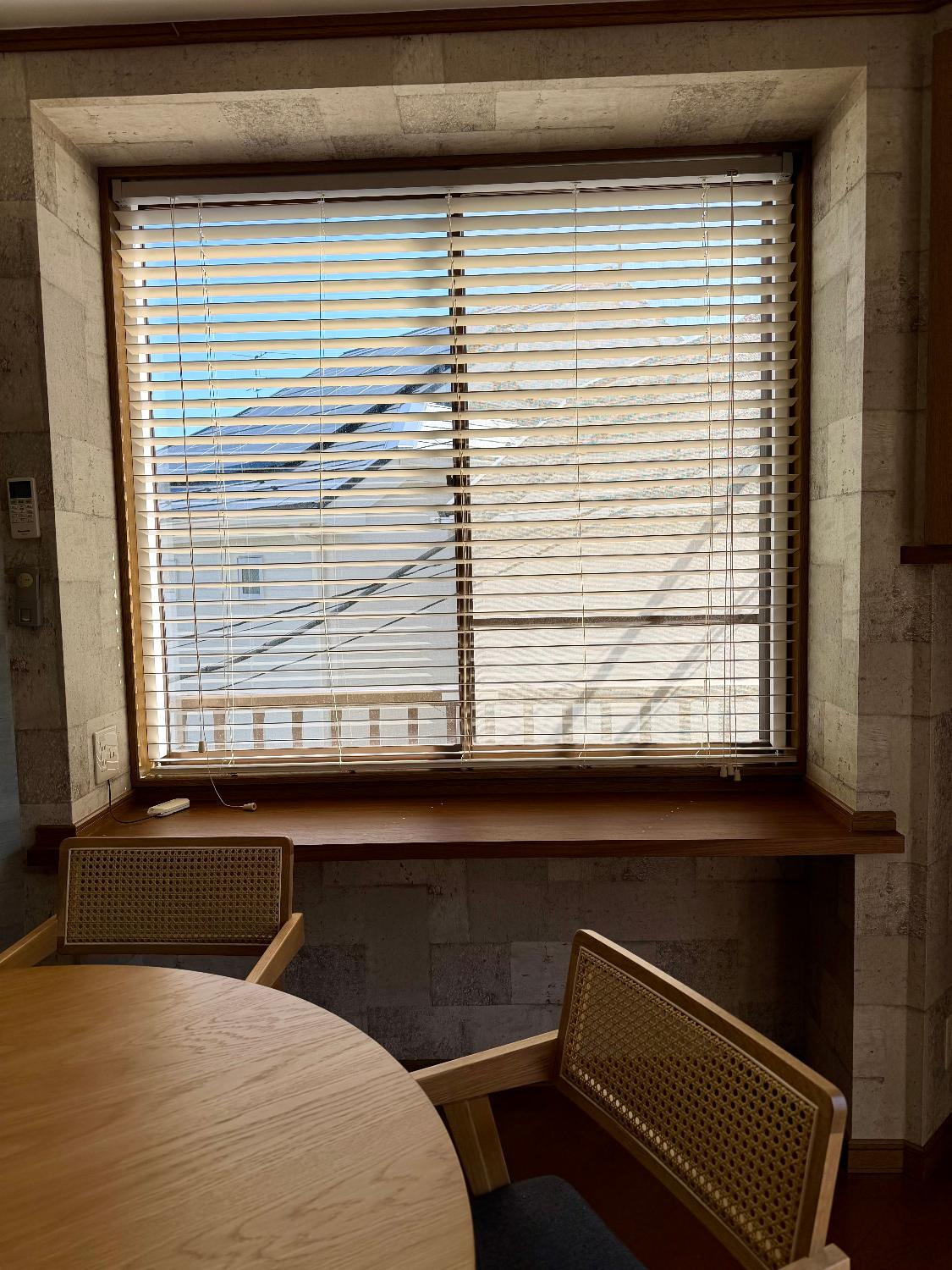 ウッドブラインド 木製ブラインド ノッキ レビュー画像8