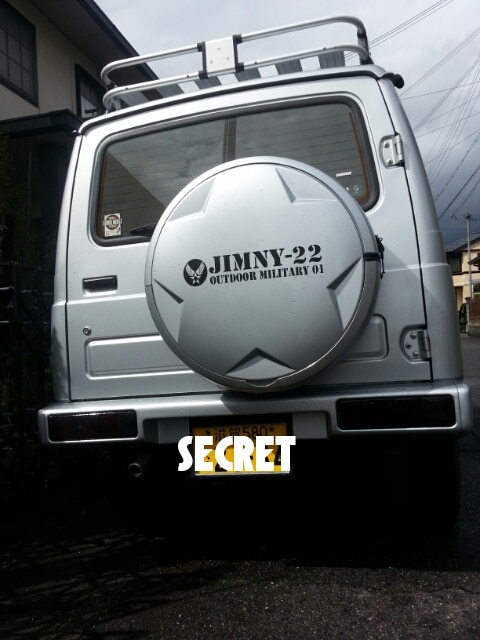 【楽天市場】Outdoor Military ジムニー ja22 カッティング ステッカー JIMNY ja11 jb23 ja22 パーツ ...