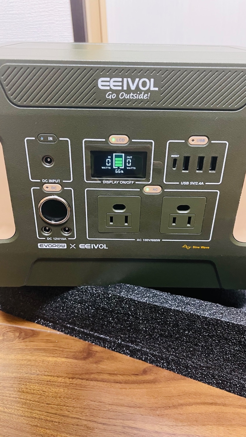 #Evopow #ポータブル電源 #E600 レビュー画像12