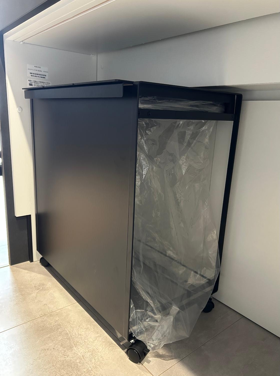 山崎実業 tower ダストワゴン レビュー画像6