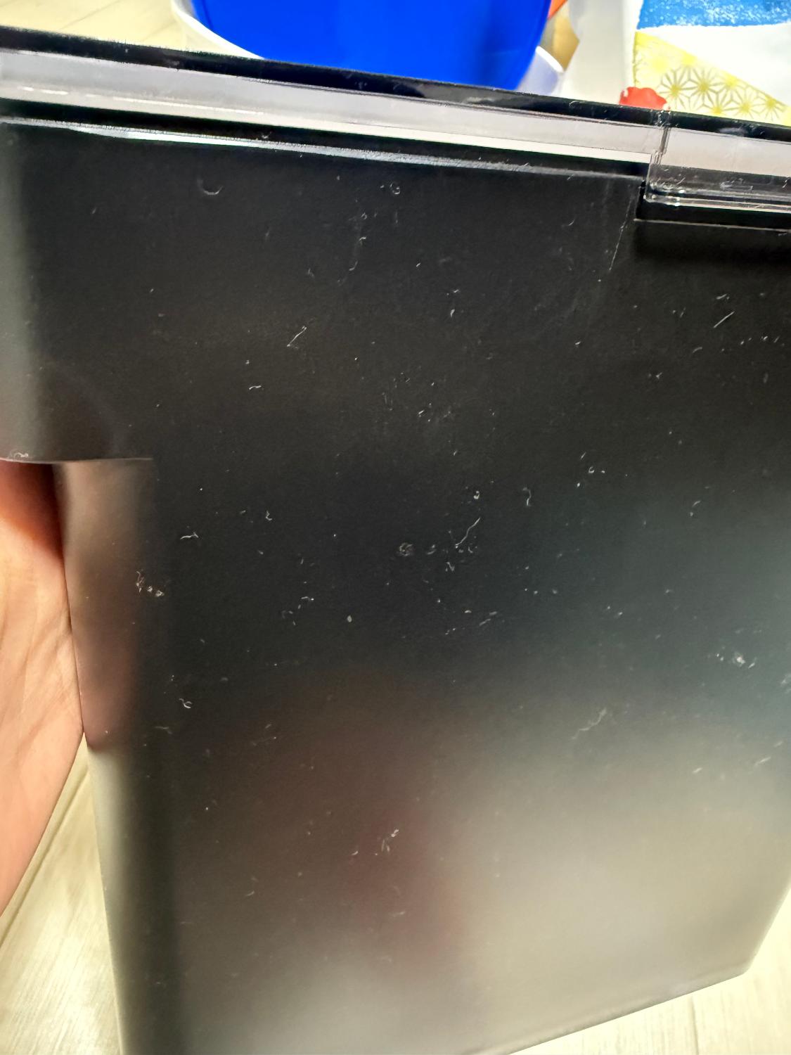 ［ 密閉 米びつシリーズ タワー ］ 山崎実業 tower 米びつ 10kg 計量カップ付 米櫃 5kg シンク下 袋ご 山崎実業 tower 密閉米びつ レビュー画像6