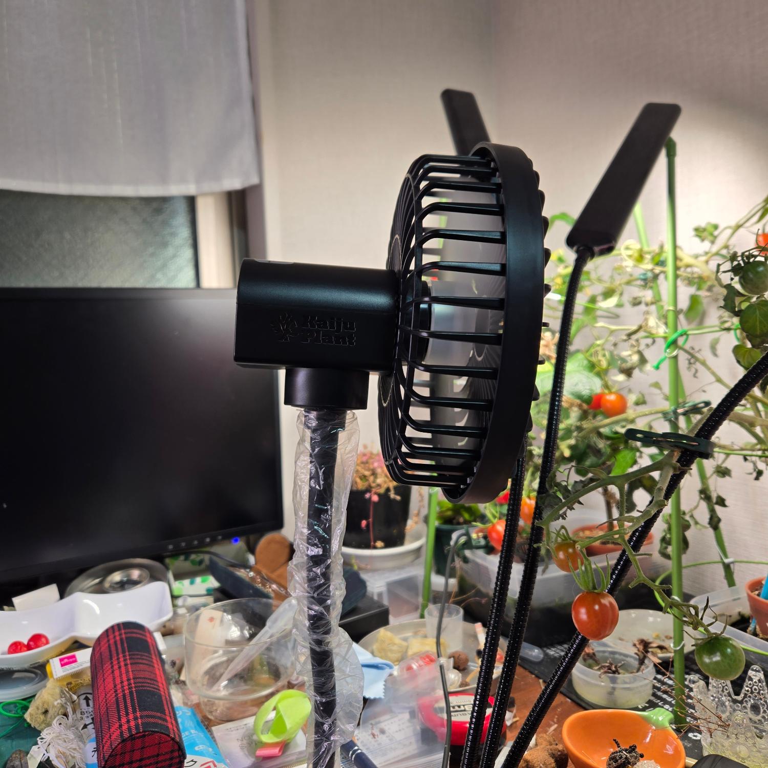 楽天市場】Kaiju Plant 怪獣ファンL 室内園芸向け サーキュレーター L