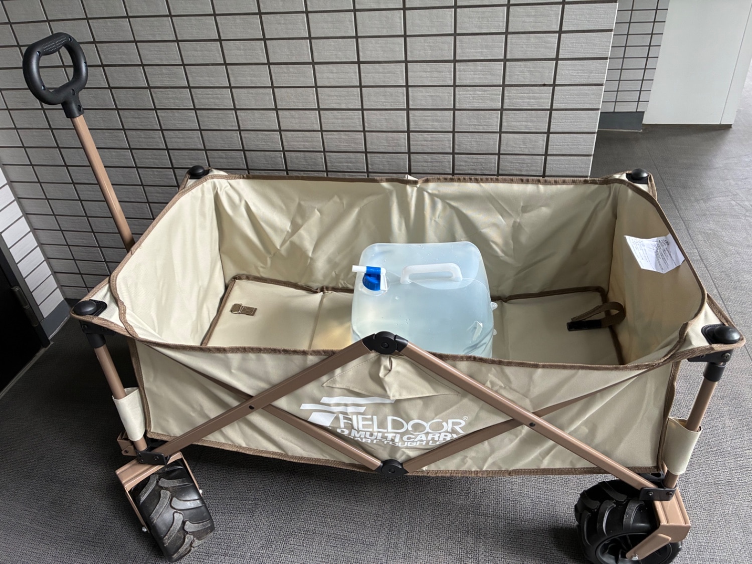 楽天市場】【楽天1位】FIELDOOR アウトドアワゴン キャリーワゴン 大