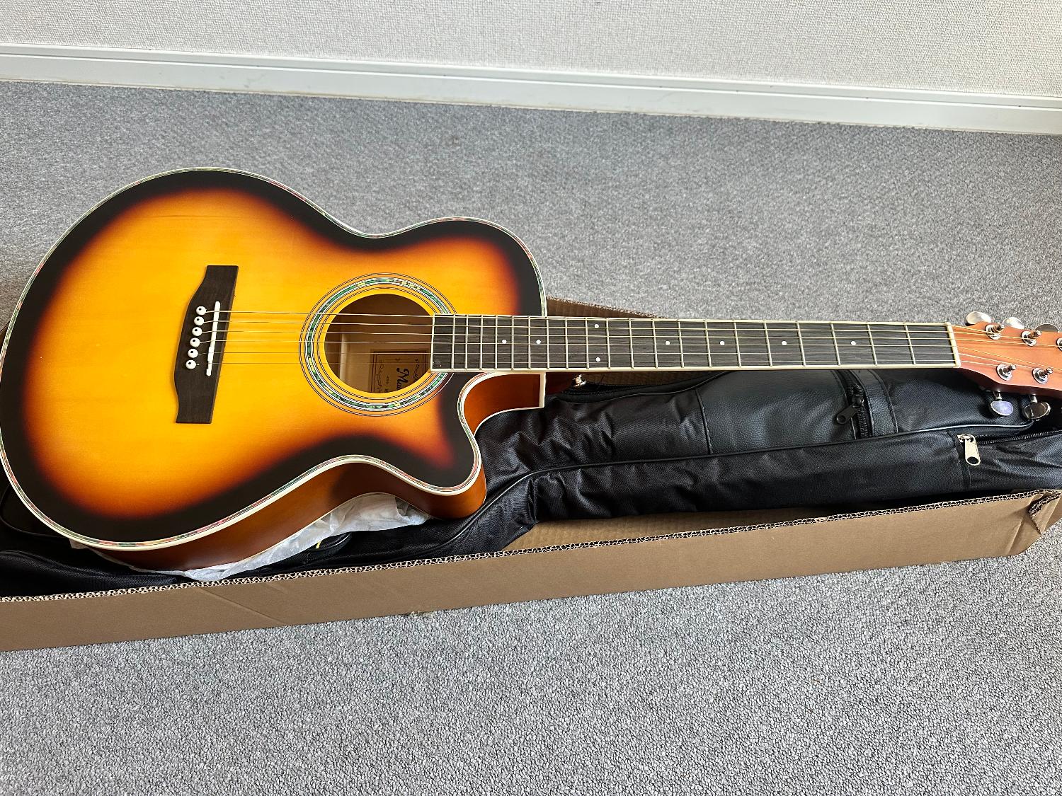 楽天市場】Mademu 40インチ アコースティックギター 16点セット 初心者