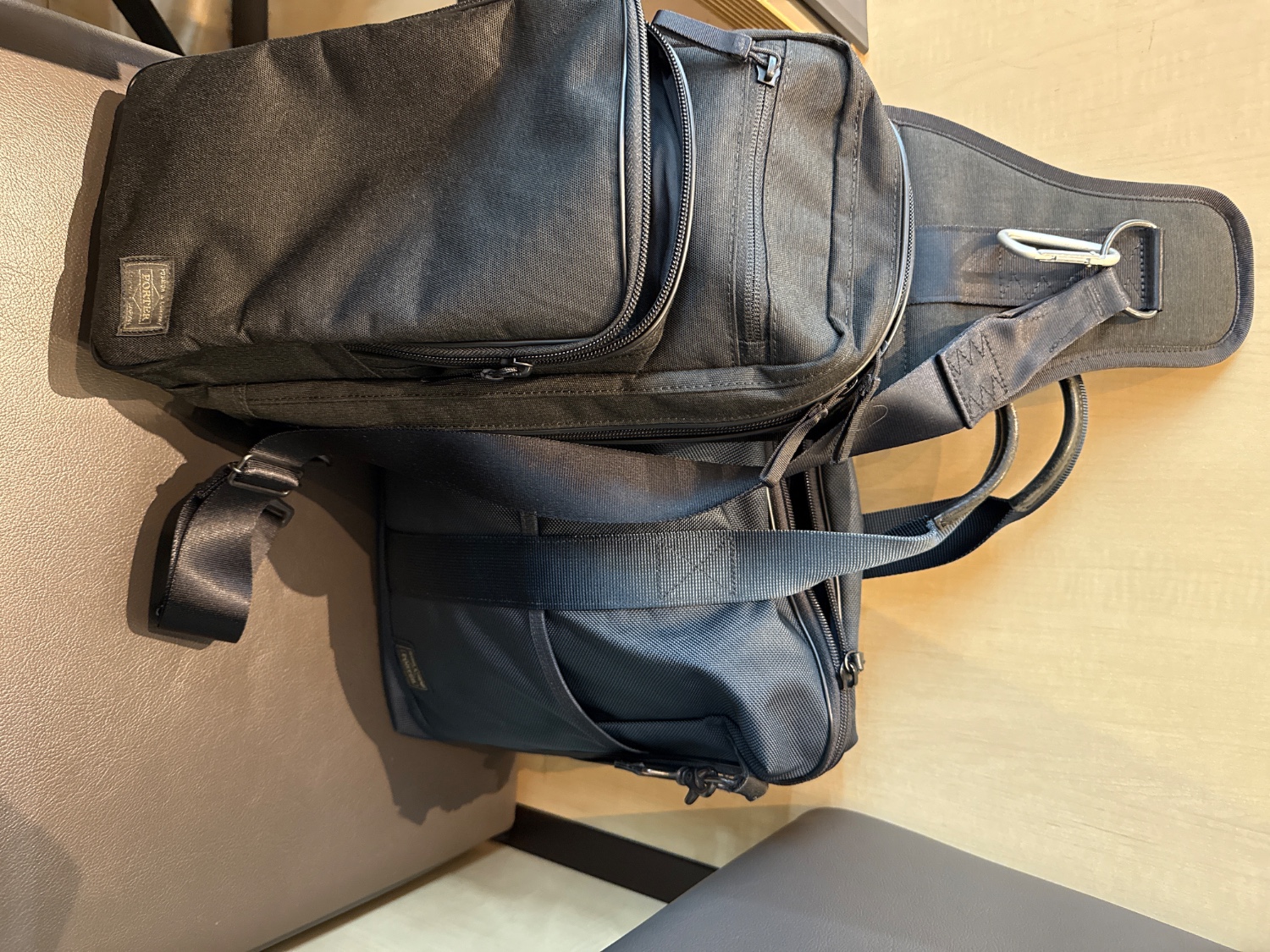 良品 PORTER ポーター ハイブリッド スリング ボディバッグ 吉田カバンPORTER HYBRID（ポーターハイブリッド）ボディー