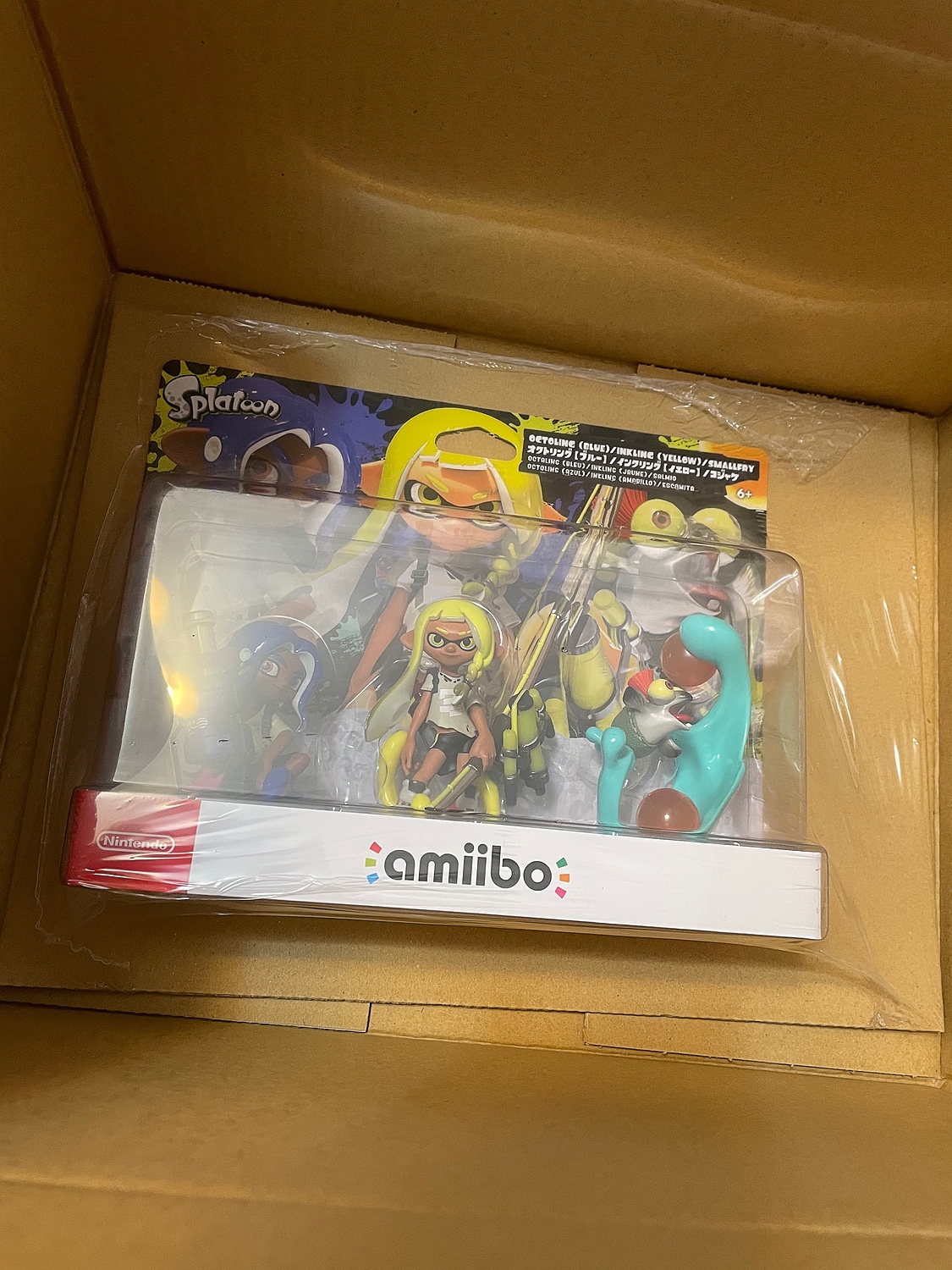 amiibo トリプルセット[インクリング【イエロー】/オクトリング【ブルー】/コジャケ](スプラトゥーンシリーズ) Amiibo トリプルセット インクリング【イエロー】 / オクト