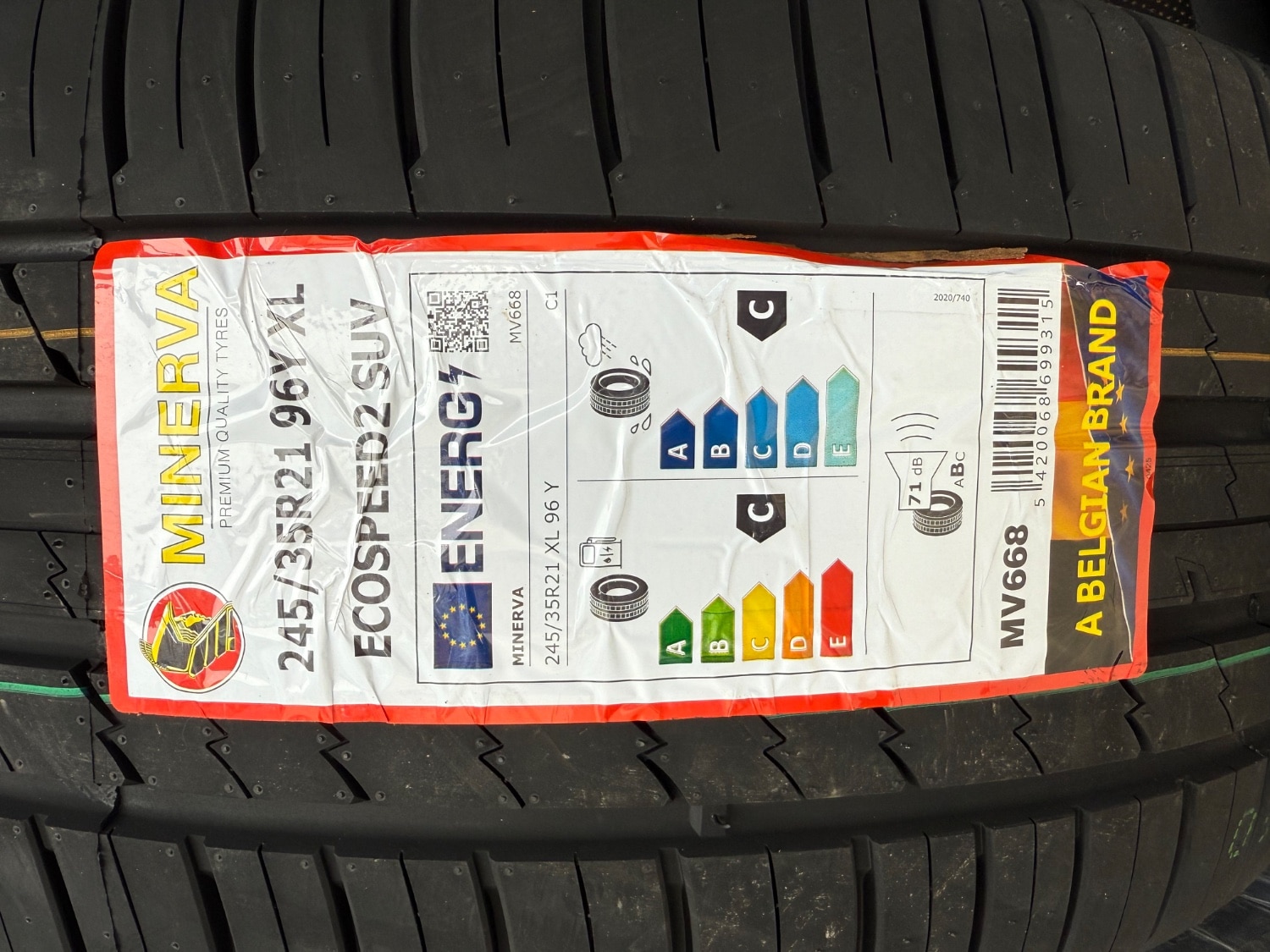 楽天市場】【取付対象】MINERVA ミネルバ ECOSPEED2 SUV 245/35R21