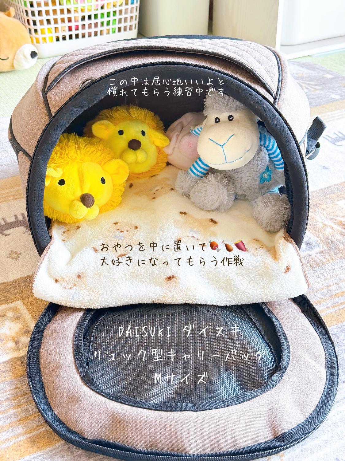 楽天市場】【ポイント5倍】DAISUKI ダイスキ リュック型キャリーバッグ