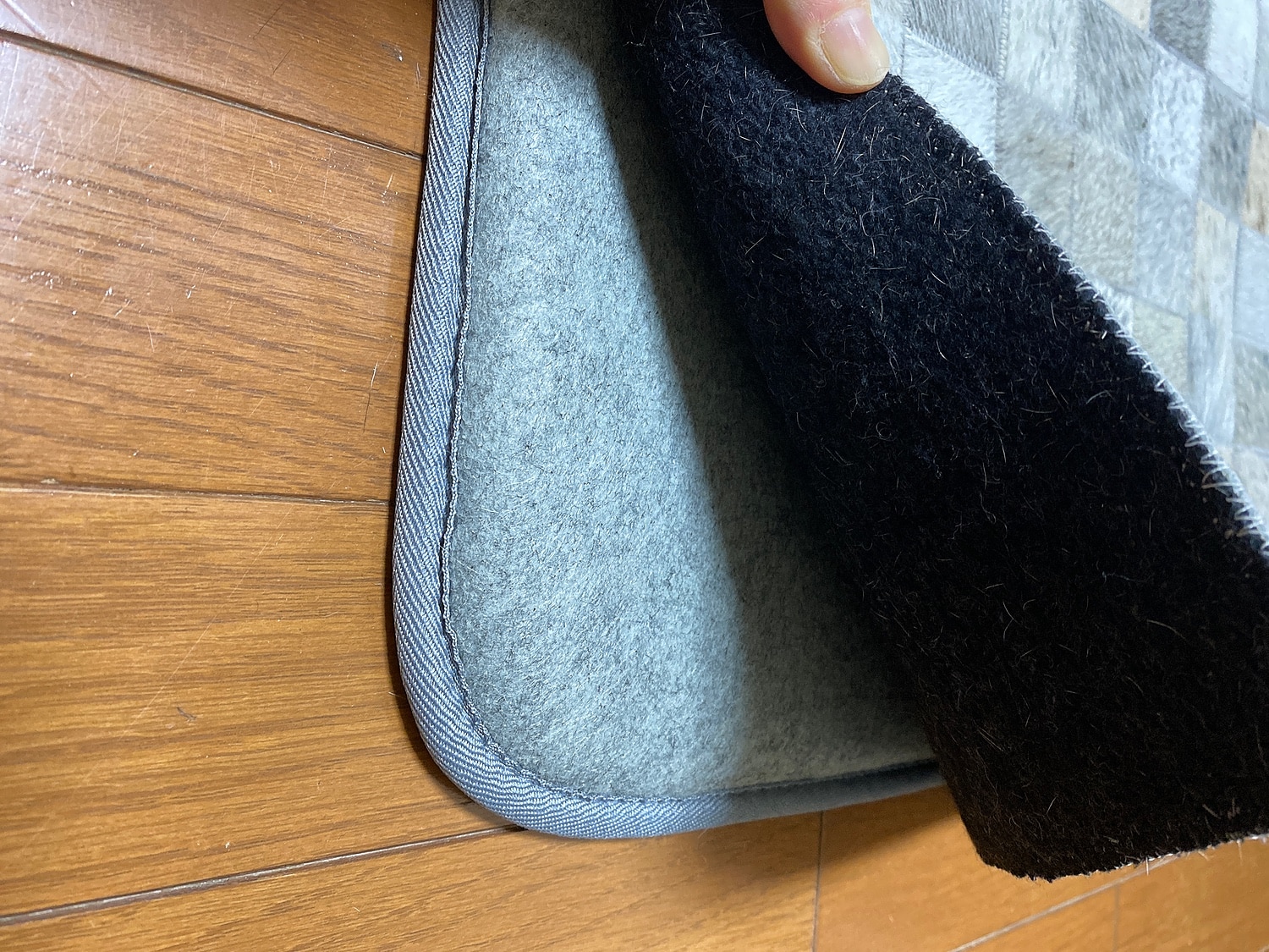 防音 ふかふか下敷き専用 ラグ ふかぴたPLUS[厚手] 115×170cm 170×170cm 170cm×230cm ふかぴたPLUS 下敷きラグ ラグズレない レビュー画像22