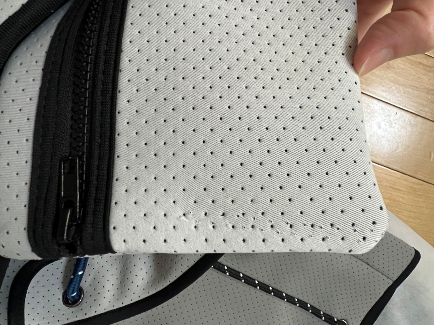 ≪楽天1位★高評価4.53≫ マザーズバッグ ネオプレン トートバッグ 大容量 おしゃれ 軽量 軽い 洗える トート マ qbagparis ネオプレーンバッグ マザーズバッグ レビュー画像13