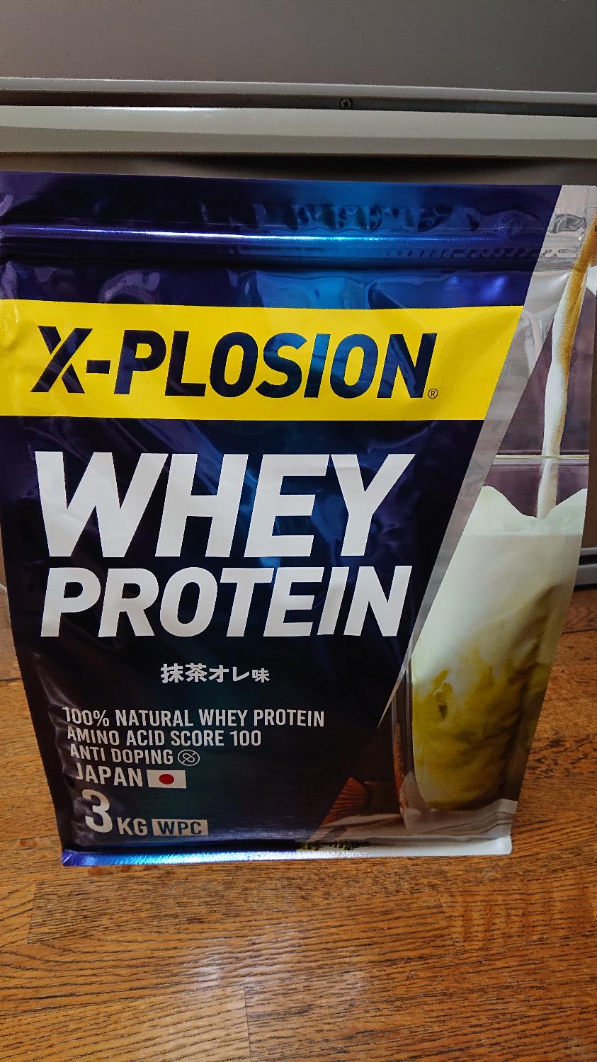 楽天市場】プロテイン WPC エクスプロージョン 3kg 抹茶オレ味 ホエイ