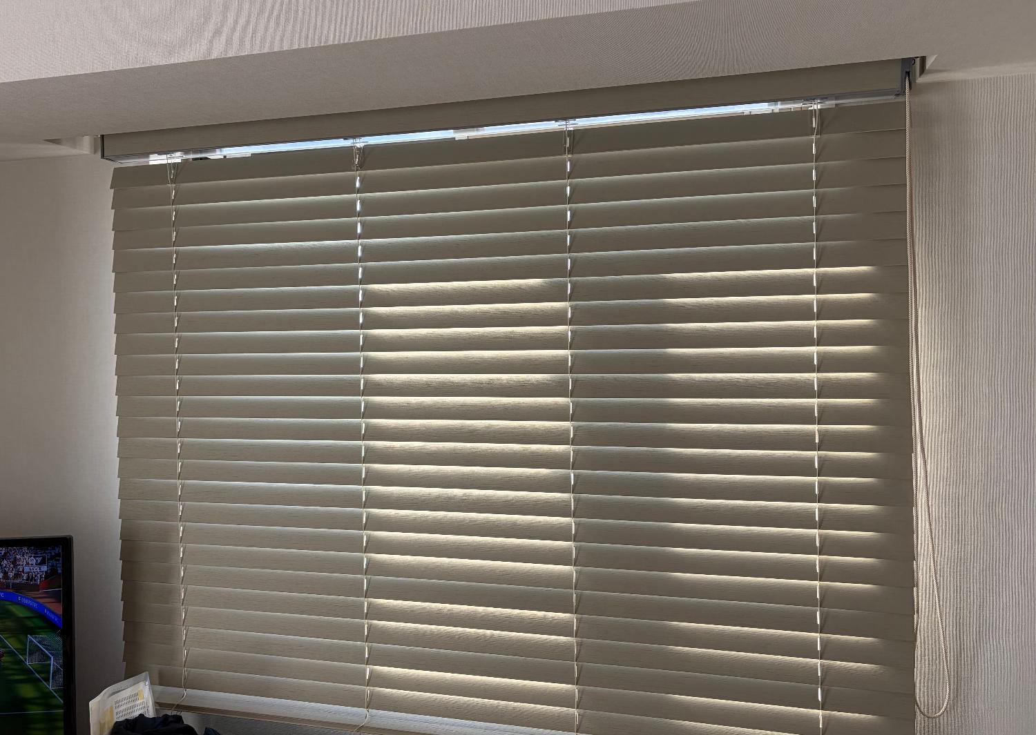 ウッドブラインド 木製ブラインド ノッキ レビュー画像9