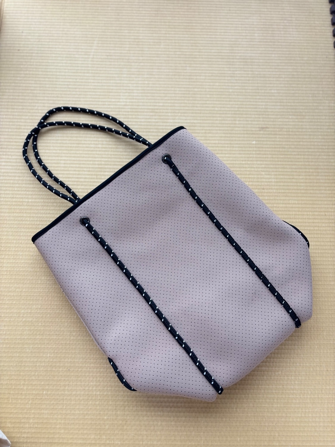 ★期間限定5%OFF＆P5倍★≪楽天1位★高評価4.53≫ マザーズバッグ トートバッグ レディース ネオプレン バッグ qbagparis ネオプレンバッグ マザーズバッグ レビュー画像4