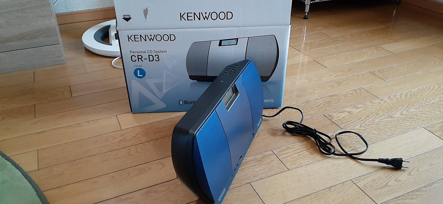 楽天市場】【箱悪】【新品】KENWOOD ケンウッド CR-D3-L［ブルー
