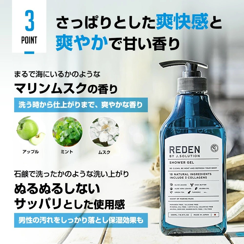 reden 人気 ボディソープ 口コミ