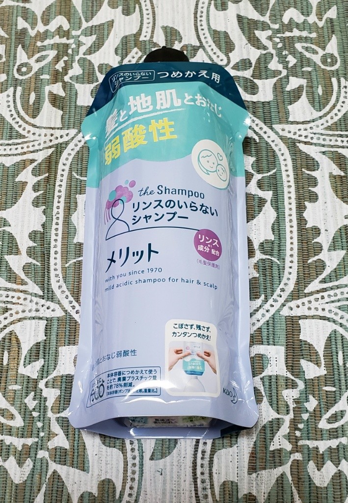 楽天市場 メリット リンスのいらないシャンプー つめかえ用 340ml Smteg2 メリット 楽天24 みんなのレビュー 口コミ