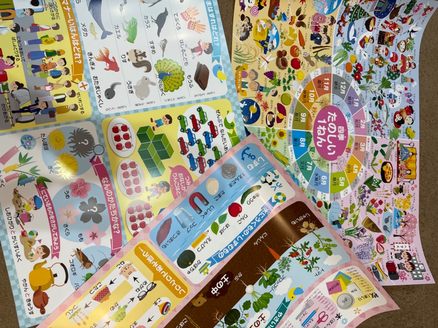 お風呂の学校 小学校 お受験対策 お風呂 知育 ポスター お風呂ポスター 3枚セット お風呂の学校 知育ポスター 小学校受験 レビュー画像8