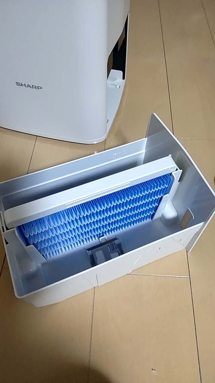 プラズマクラスター 箱破れあり シャープ SHARP KI-PS40-W 加湿