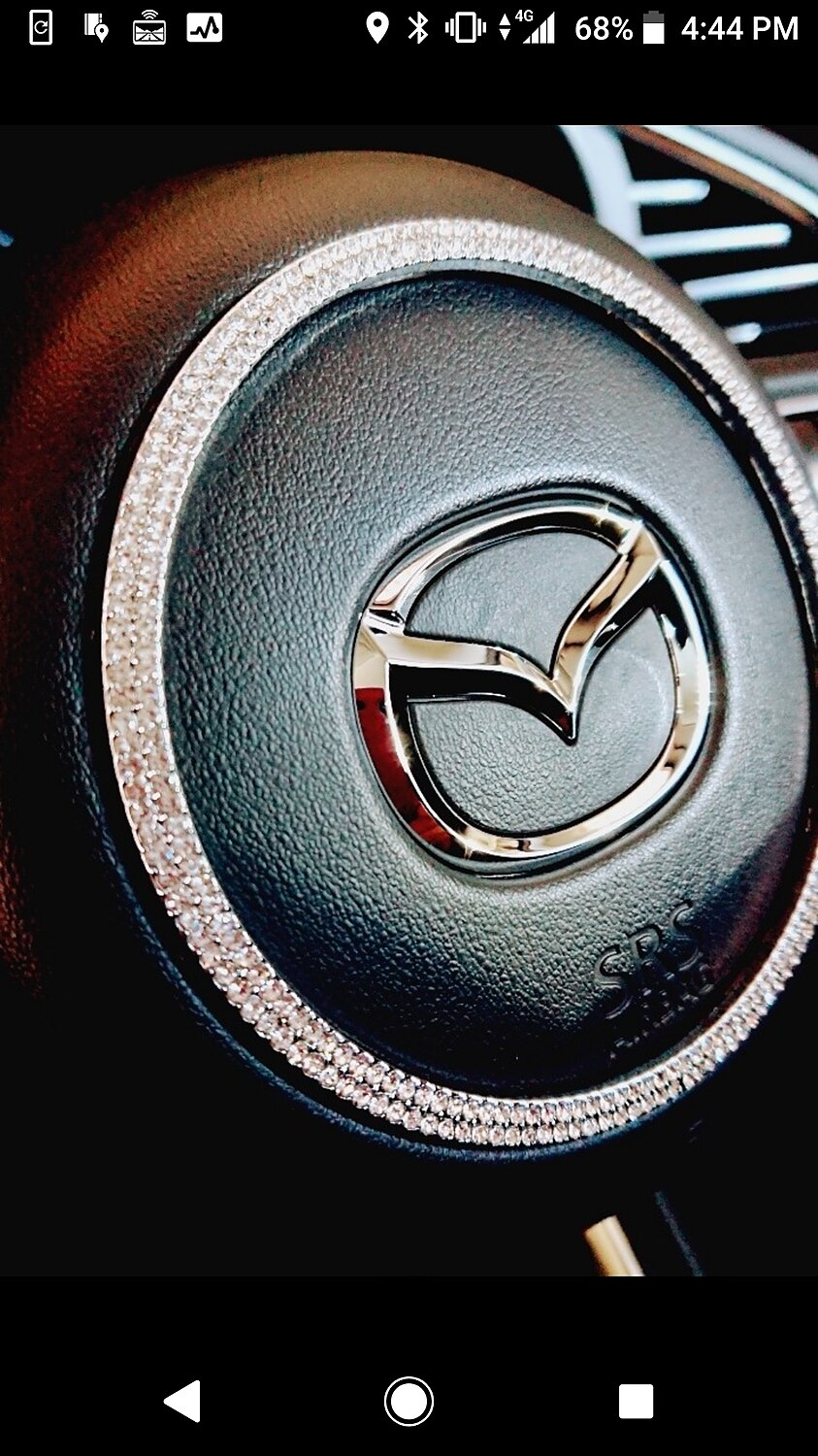 楽天市場 Blingoose マツダ Cx 5 Mazda3 ロードスター Cx3 Dk系 アテンザ Gj系 ステアリング センター リング カバー Mazda 車 内装 トリム ラインストーン 亜鉛 合金 簡単取付 カスタム パーツ シルバー 1個 グッドの森 みんなのレビュー 口コミ