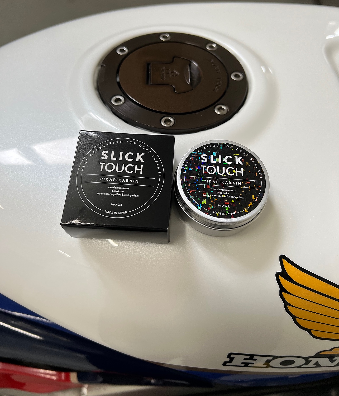 楽天市場】トップコート スリックタッチ SLICK TOUCH 40ml 車用