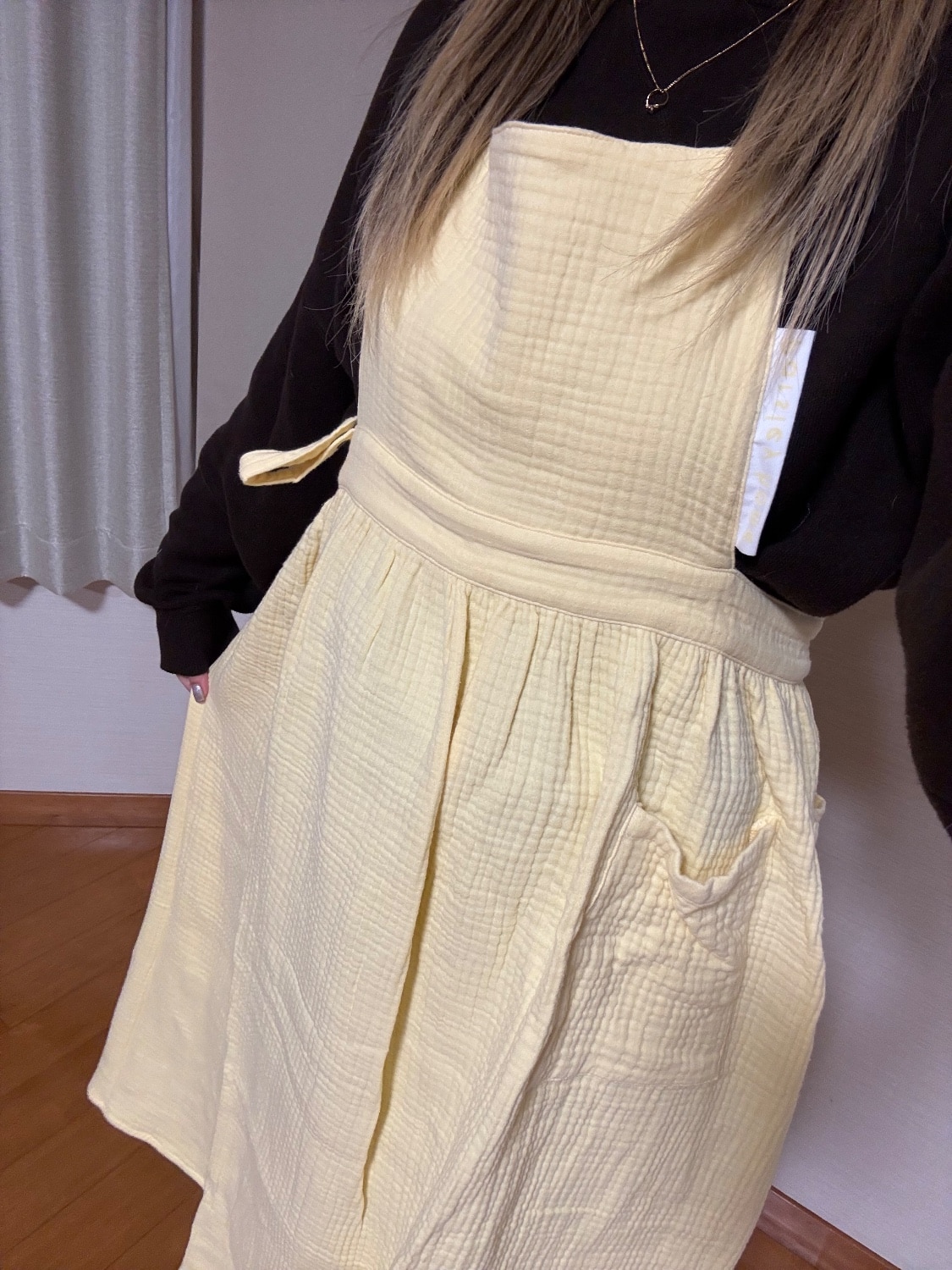 楽天市場】【辻希美プロデュース】 Parsley コットンガーゼエプロン