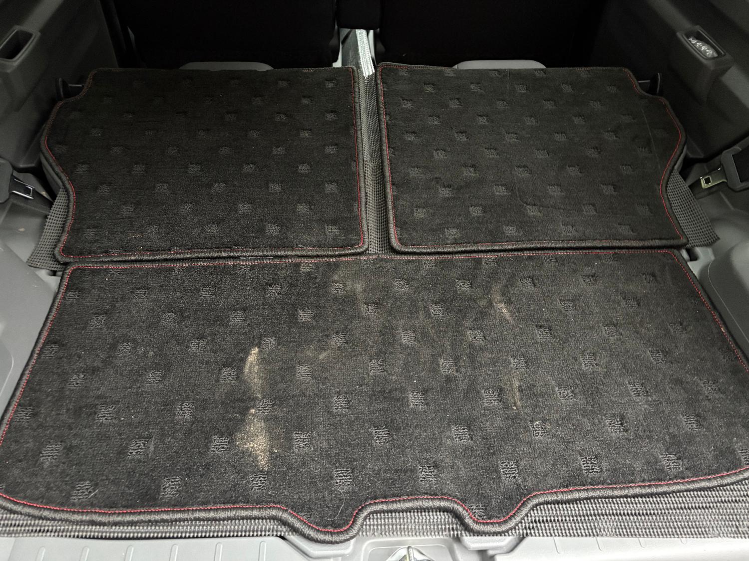 ダイハツ 新型 タフト 900系 ラゲッジルームマット 送料無料 HOTFIELD 光触媒抗菌加工 送料無料 daiha タフト タフトカスタム ラゲッジマット レビュー画像14