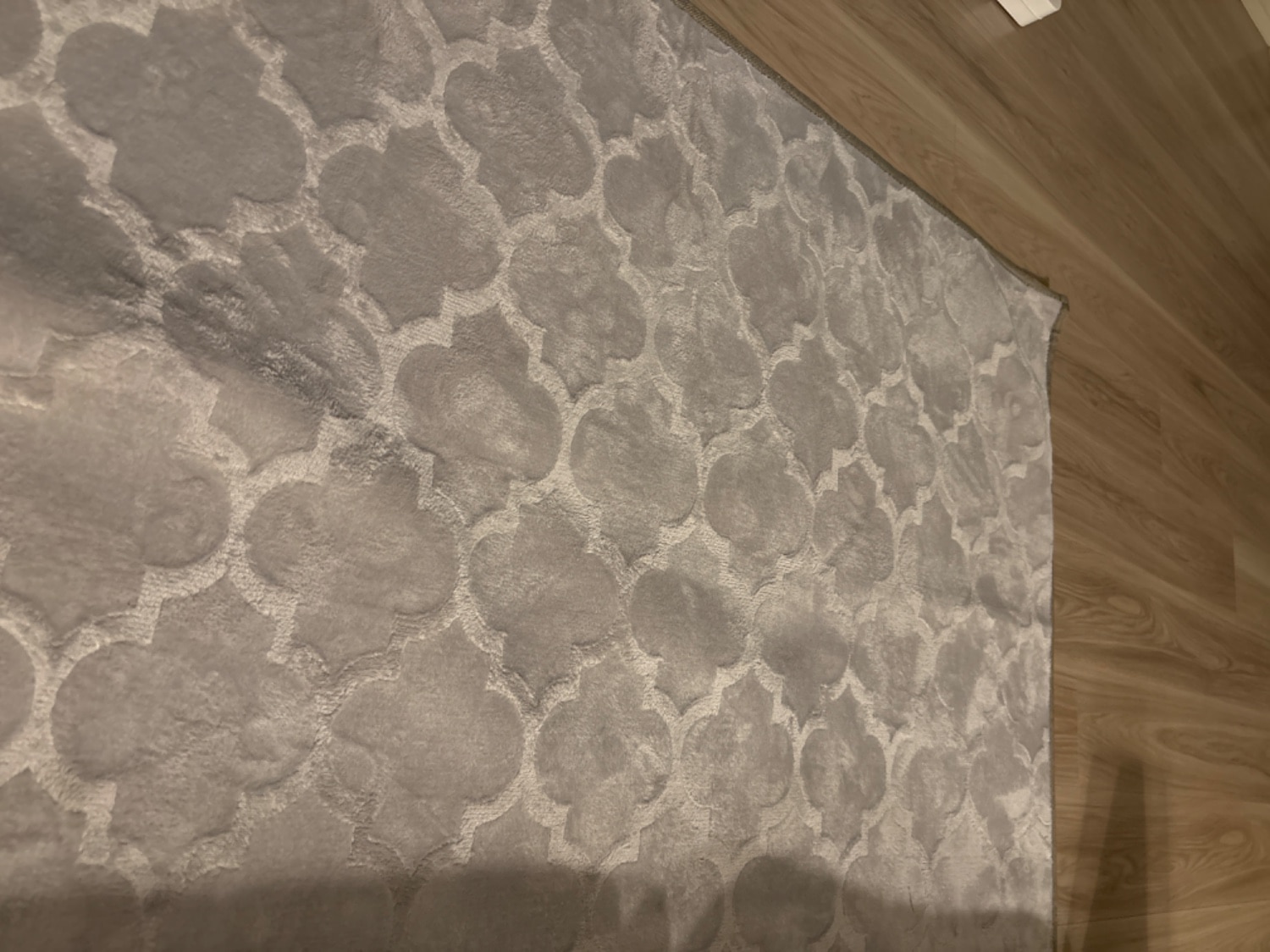 ＼洗濯機で洗える／モロッカン柄 ラグ カーペット 選べる3サイズ 130×190cm 185×185cm 190×240 モロッカン柄ラグ 洗えるラグ 楽天ラグレビュー レビュー画像5