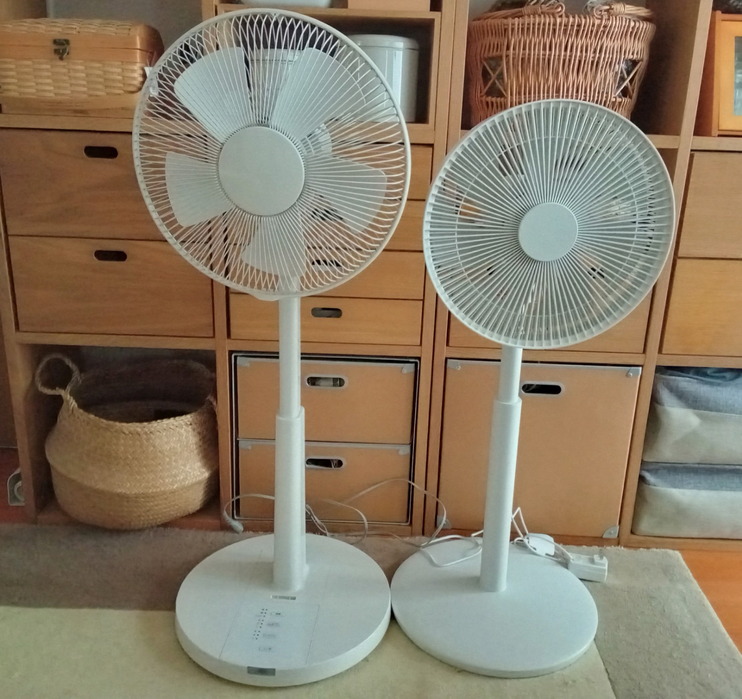 楽天市場】【無印良品 公式】首振り範囲が調節できる DC扇風機
