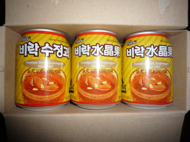 360円 てなグッズや 水晶果 シナモンジュース 缶 ３３８ｍｌ ■ＢＯＸ １２入 韓国ドリンク 韓国ジュース
