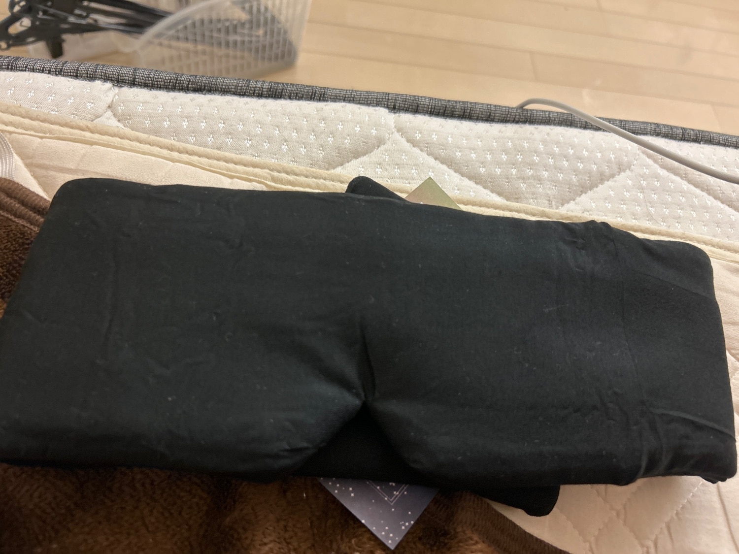 ＼マラソン中はポイント10倍／アイマスク 睡眠 睡眠用 睡眠グッズ アイピロー ふわとろ素材 安眠 遮光 快眠 仮眠 お アイマスク 睡眠グッズ 遮光アイマスク レビュー画像6