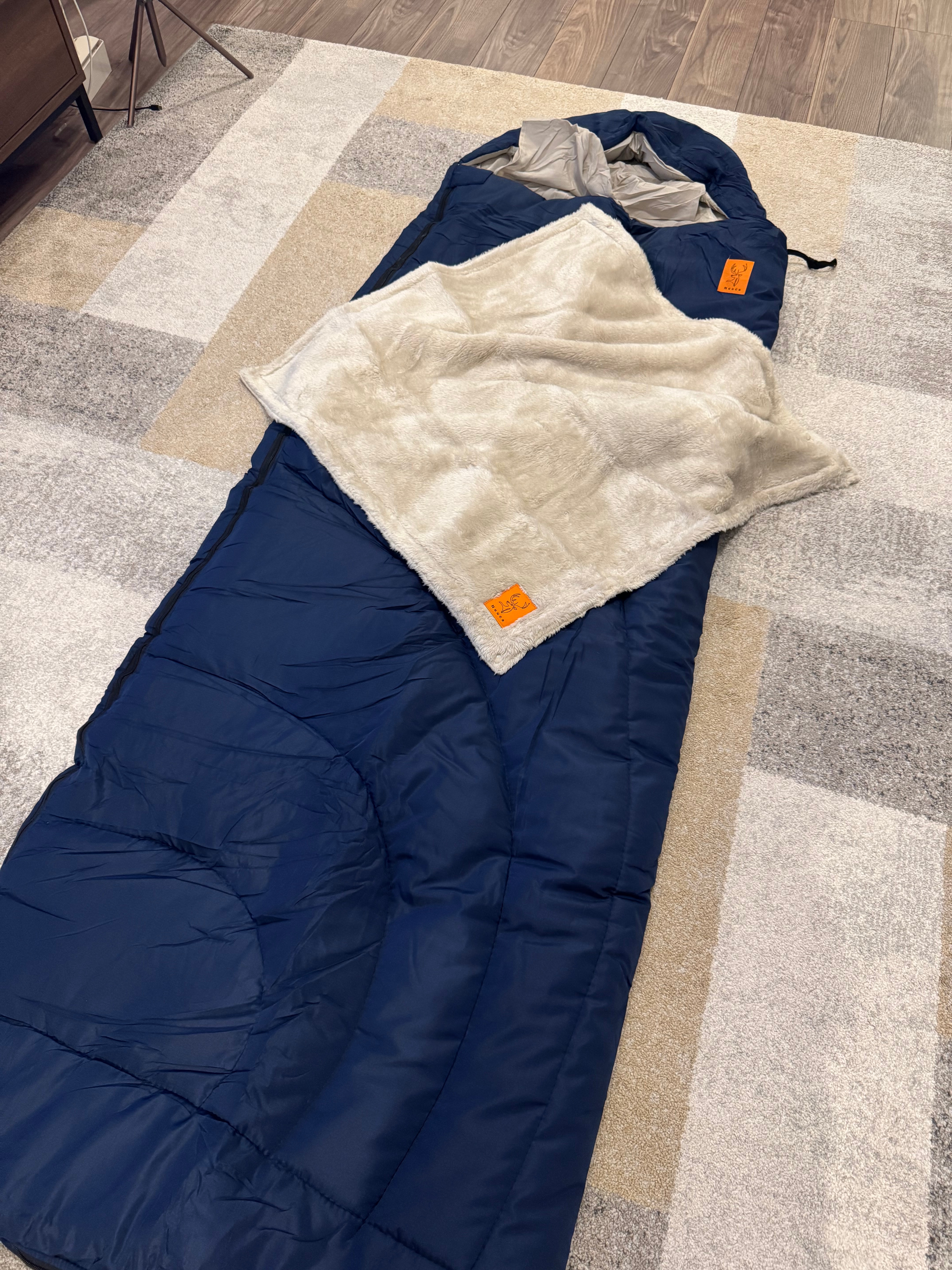 楽天市場】Nuuca 寝袋 防災 来客用 布団セット ヒュッゲスリープ