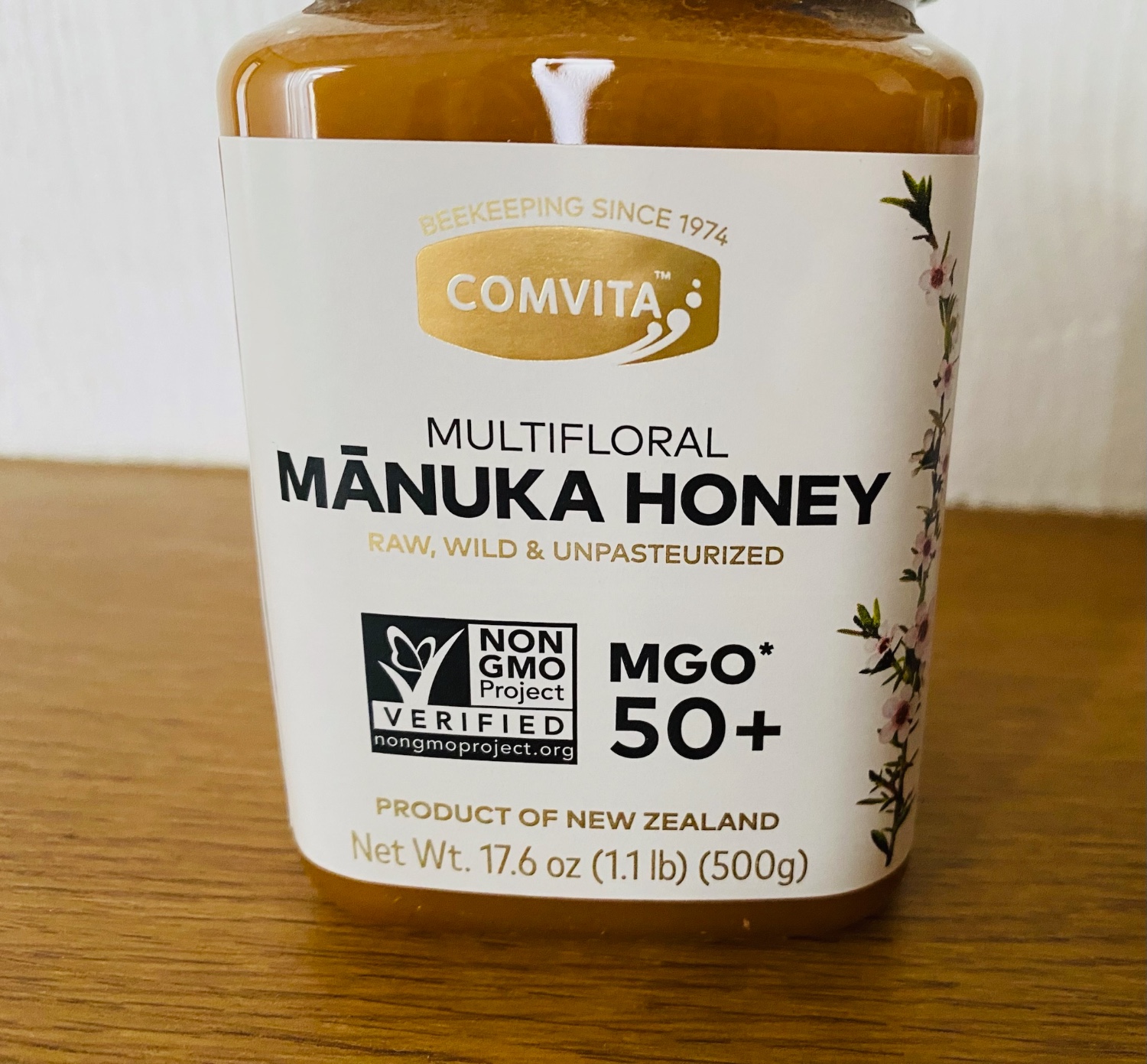 楽天市場】マヌカハニー はちみつ コンビタ MGO 50+ 500g 1個