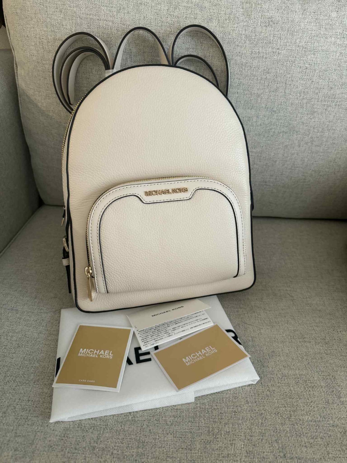 MICHAEL KORS｜JAYCEE ジップポケット バックパック ミディアム