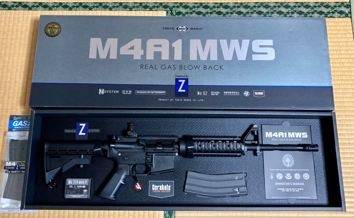 楽天市場】東京マルイ M4A1 MWS 18歳以上用 ガスブローバック