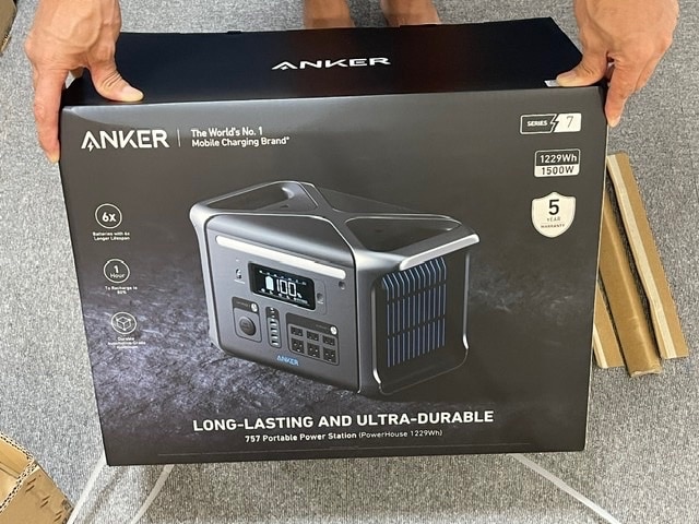 Anker Solix F1200 ポータブル電源1229Wh 蓄電池 ポータブルバッテリー 1.5H満充電 高出力AC AnkerSolixF1200 ポータブル電源 口コミ レビュー画像16