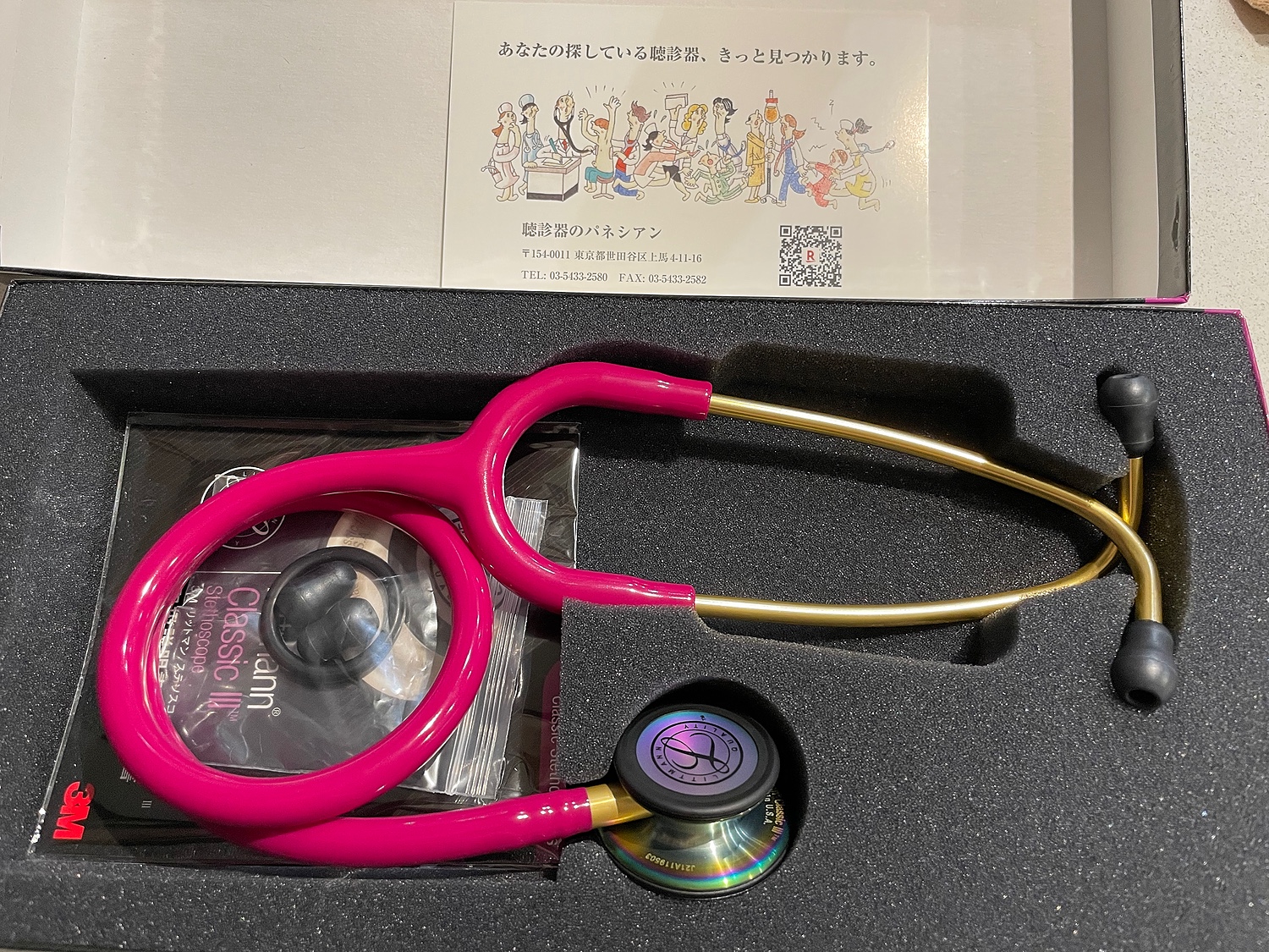 60☆Littmann リットマン 3200 ステソスコープ 電子聴診器 部品取り 