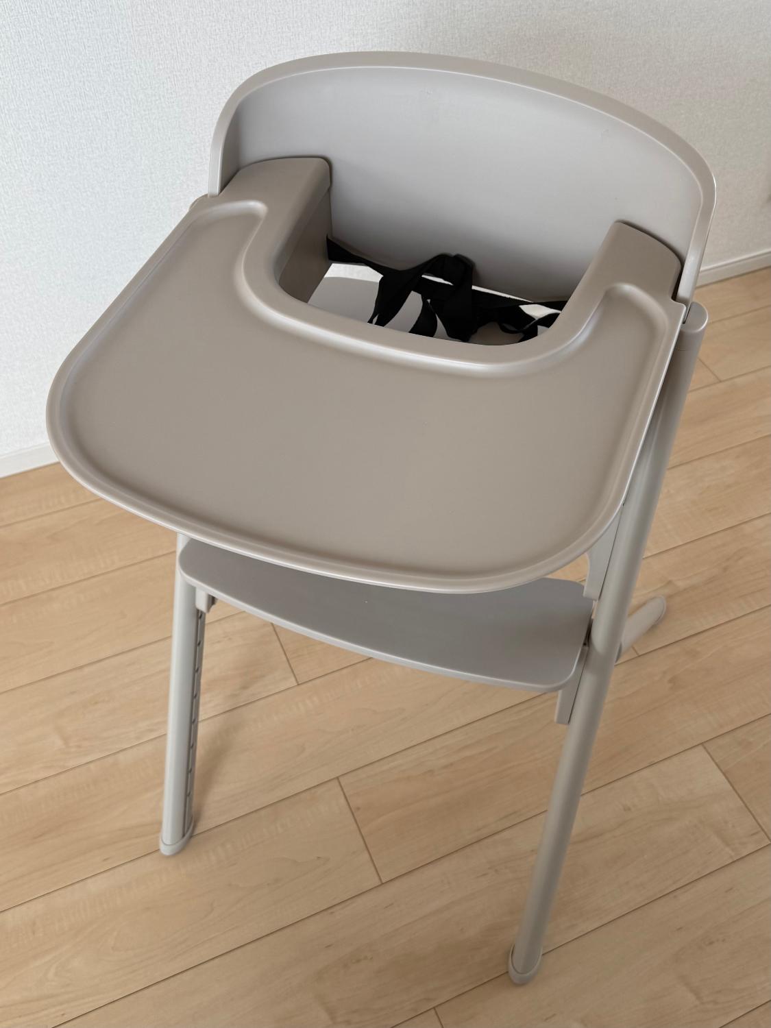 NOVUS ノウス ベビーハイチェア キッズ ベビー 赤ちゃん 子供 キッズチェア テーブル付 食事用 椅子 高さ調節  ノウスハイチェア ベビーチェア口コミ 離乳食椅子 レビュー画像9