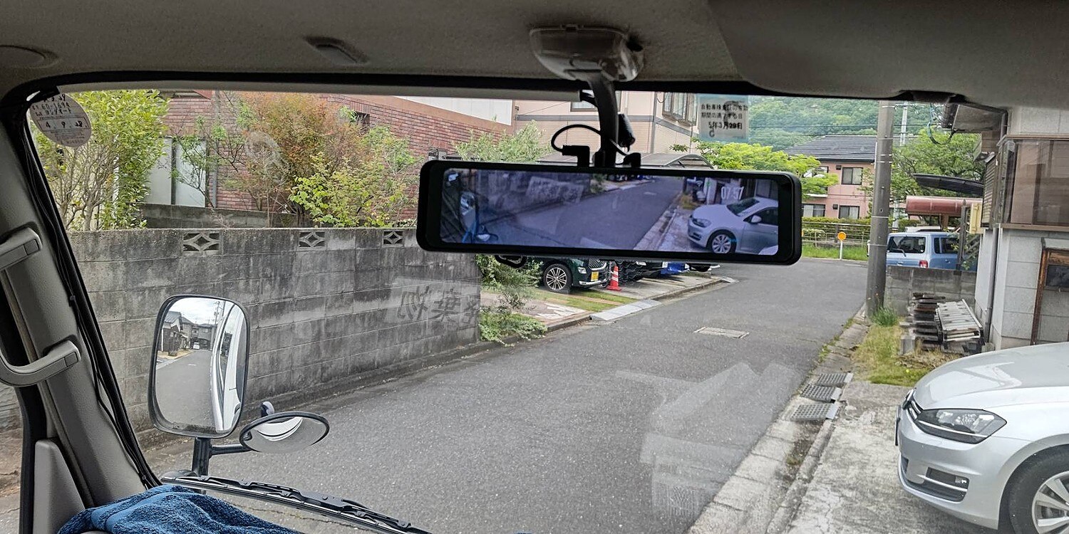 ドライブレコーダー ミラー型 CarPlay搭載 4K画質 Wifi 音声操作 日本車 ロングケーブル 大型車・ミニバン ドライブレコーダー ミラー型ドラレコ 4Kドラレコ レビュー画像13