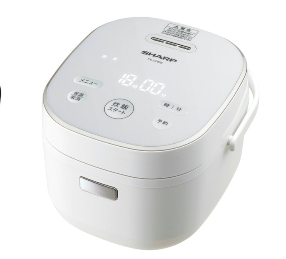 SHARP 炊飯器 ホワイト３合炊き 楽天市場】シャープ ジャー炊飯器 3合炊き KS-CF05B ホワイト系